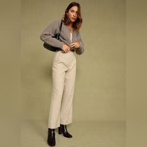 NWT Rouje Jeje Pants - Wool and Silk Blend, size 34